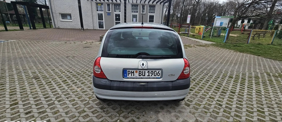 Renault Clio cena 6900 przebieg: 88000, rok produkcji 2003 z Braniewo małe 232